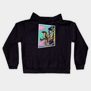 The Doctor Escapes Kids Hoodie